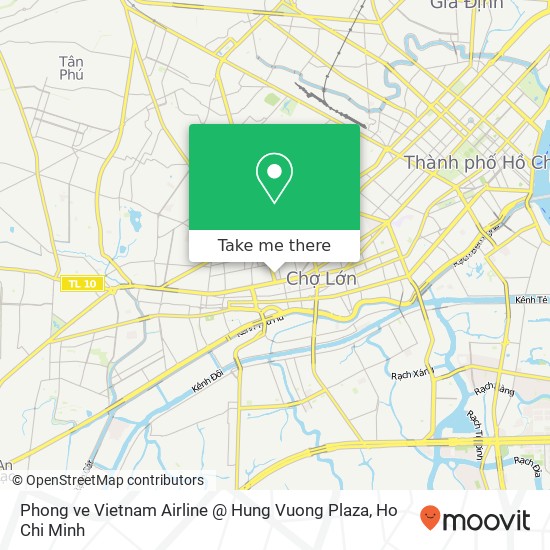 Phong ve Vietnam Airline @ Hung Vuong Plaza map