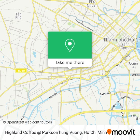 Highland Coffee @ Parkson hung Vuong map