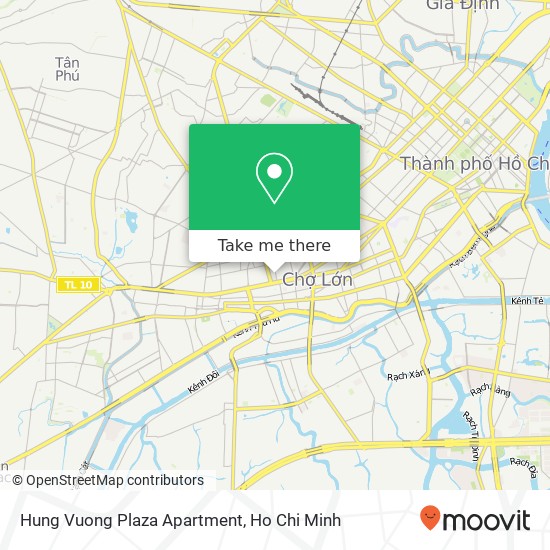 Hung Vuong Plaza Apartment map