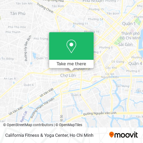 California Fitness & Yoga Center map