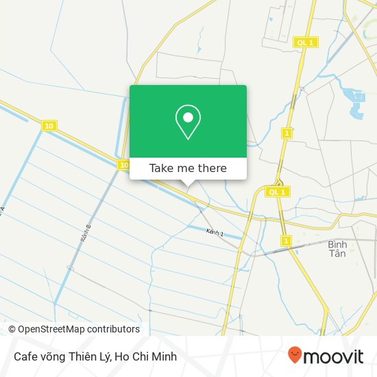 Cafe võng Thiên Lý map