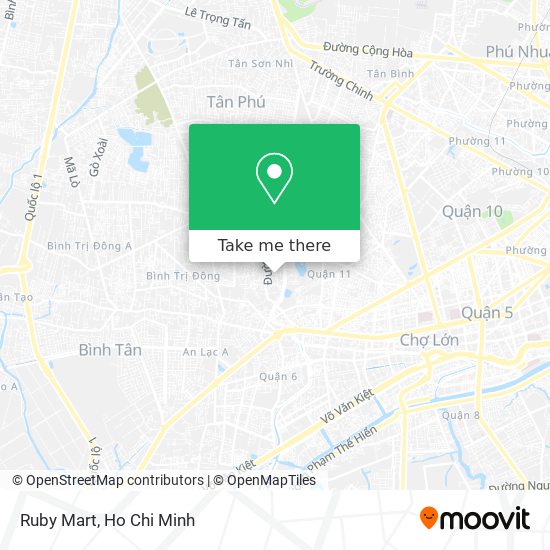 Ruby Mart map