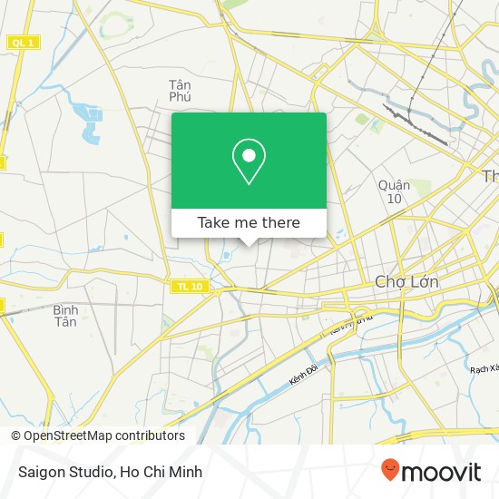 Saigon Studio map