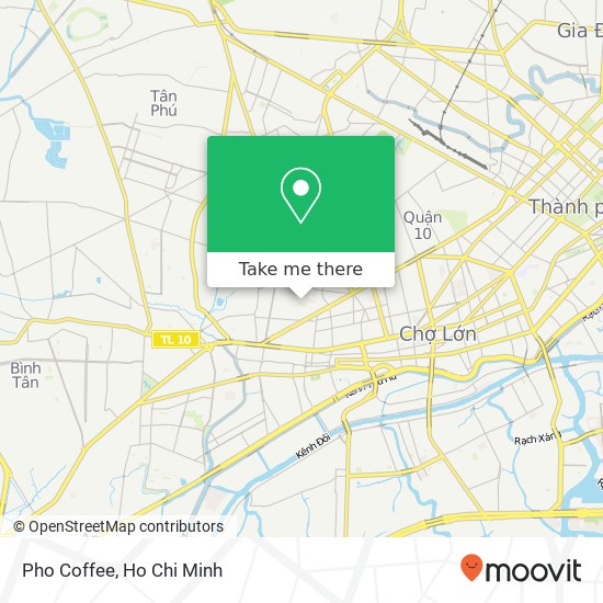 Pho Coffee map