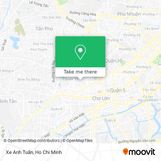 Xe Anh Tuấn map