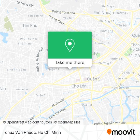 chua Van Phuoc map