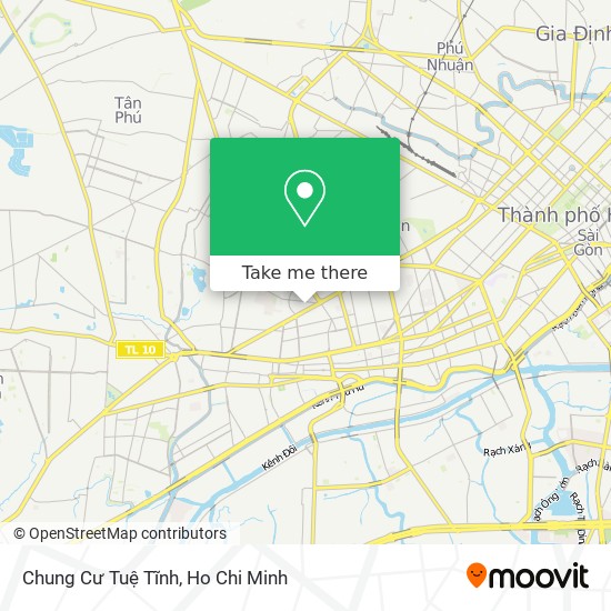 Chung Cư Tuệ Tĩnh map