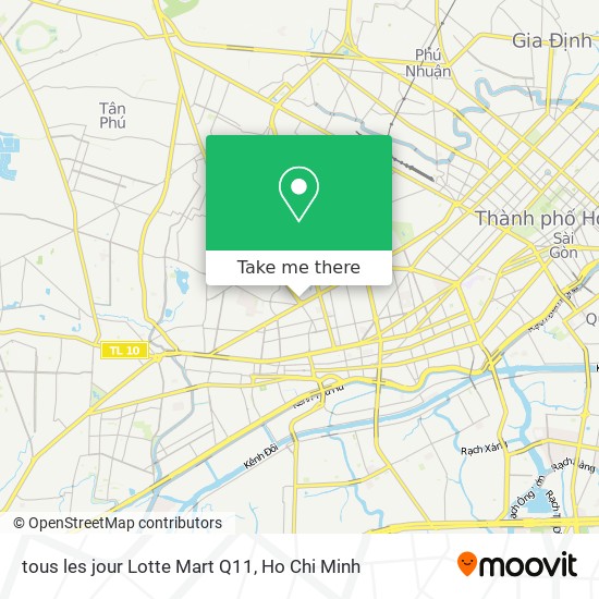 tous les jour Lotte Mart Q11 map
