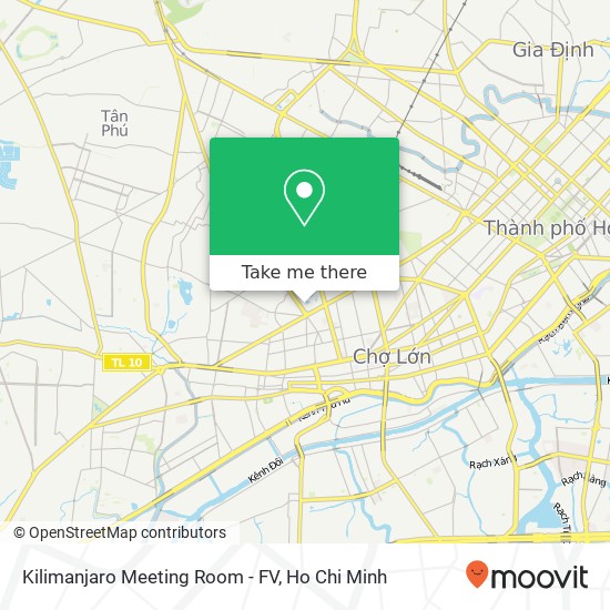 Kilimanjaro Meeting Room - FV map