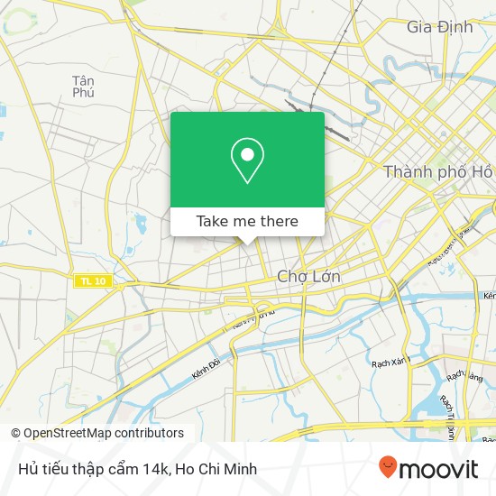 Hủ tiếu thập cẩm 14k map