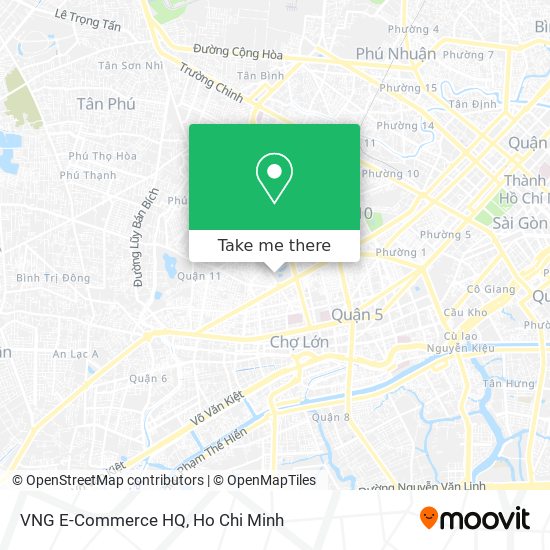 VNG E-Commerce HQ map