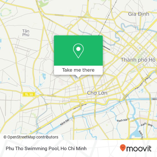 Phu Tho Swimming Pool map