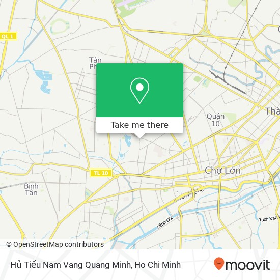 Hủ Tiếu Nam Vang Quang Minh map