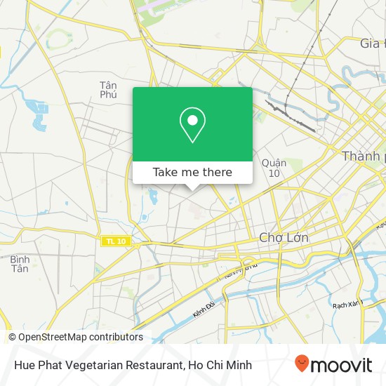 Hue Phat Vegetarian Restaurant map