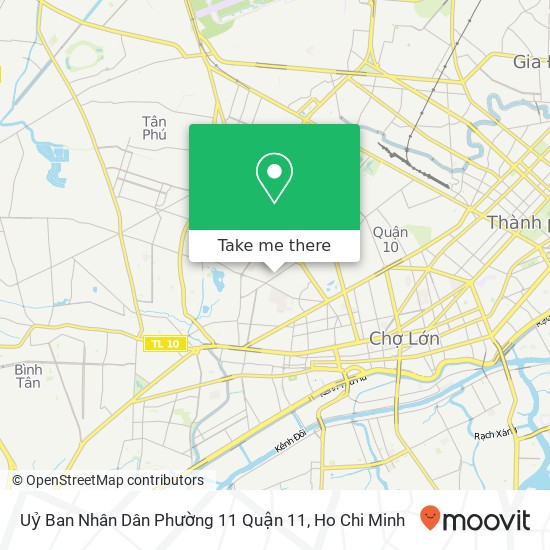 Uỷ Ban Nhân Dân Phường 11 Quận 11 map