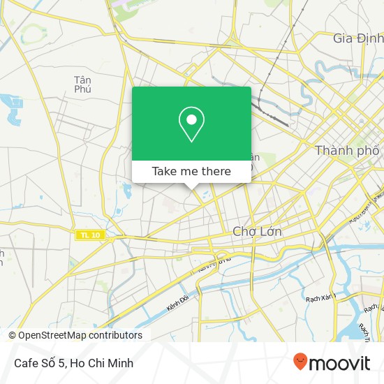 Cafe Số 5 map