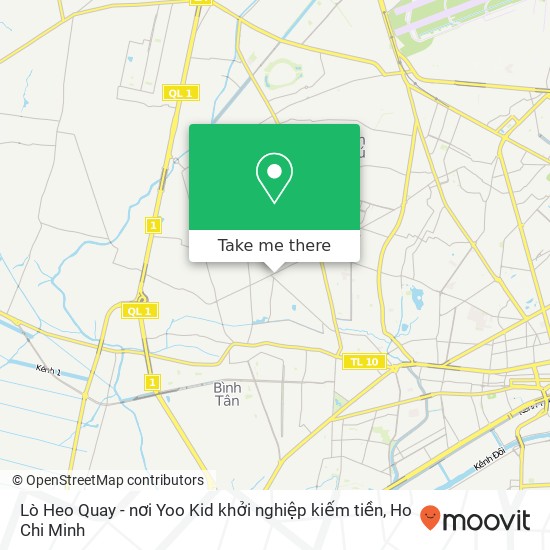 Lò Heo Quay - nơi Yoo Kid khởi nghiệp kiếm tiền map