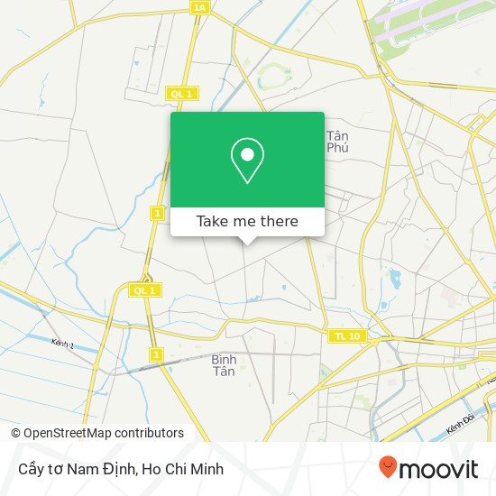 Cầy tơ Nam Định map