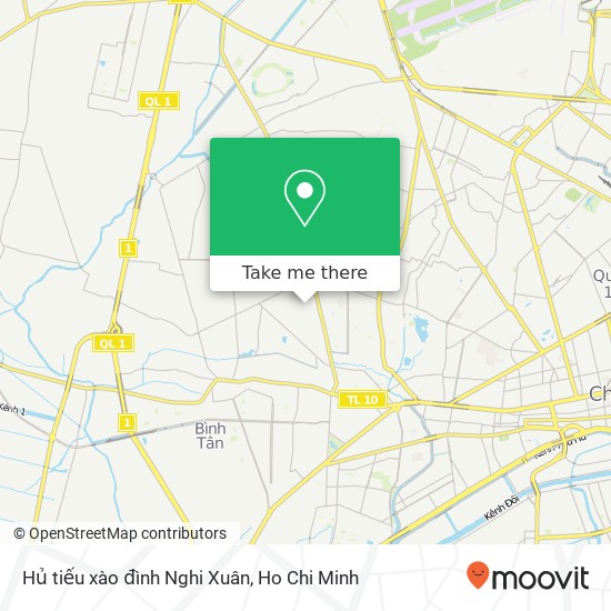 Hủ tiếu xào đình Nghi Xuân map