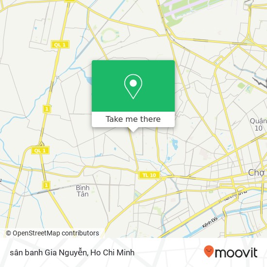 sân banh Gia Nguyễn map