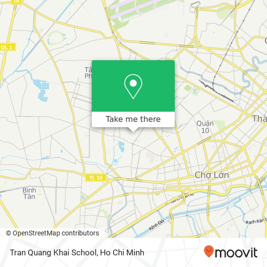 Tran Quang Khai School map