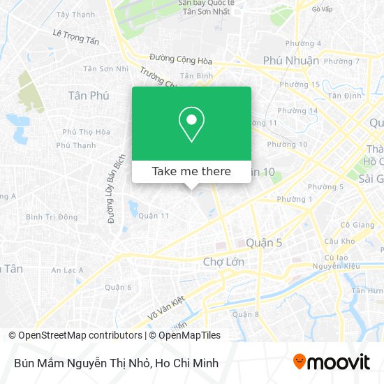Bún Mắm Nguyễn Thị Nhỏ map