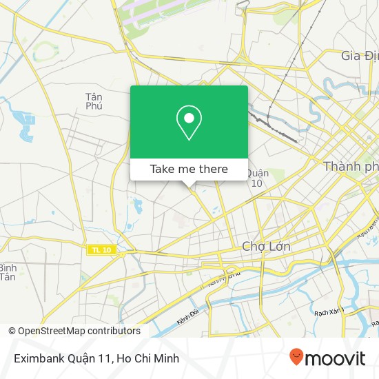 Eximbank Quận 11 map