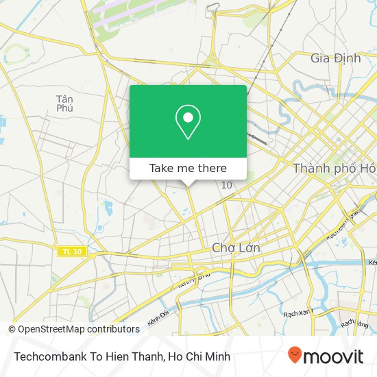Techcombank To Hien Thanh map