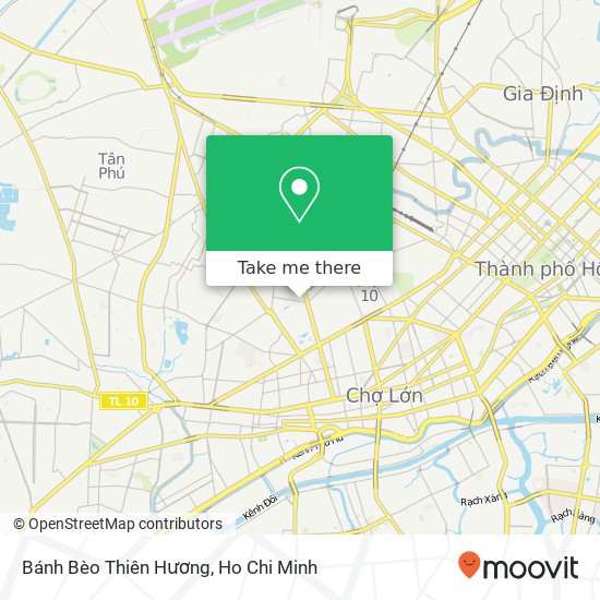 Bánh Bèo Thiên Hương map