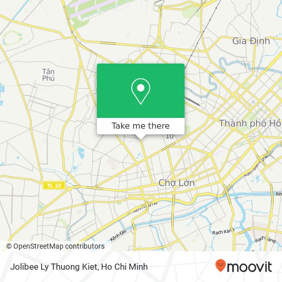 Jolibee Ly Thuong Kiet map