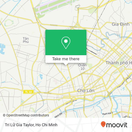 Trí Lữ Gia Taylor map