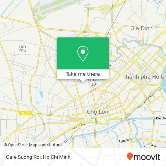 Cafe Suong Roi map