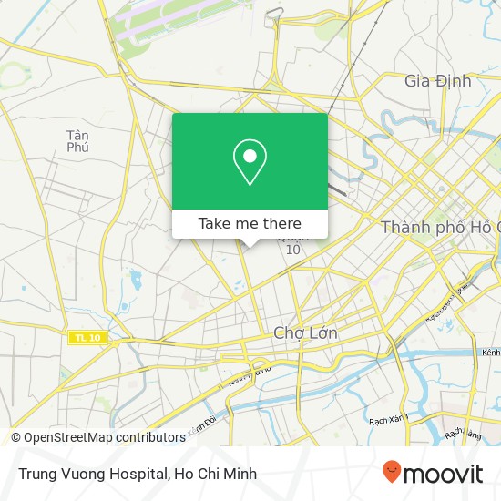 Trung Vuong Hospital map