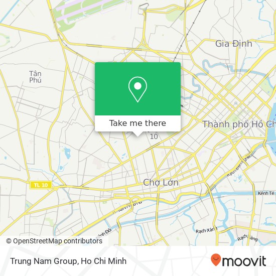 Trung Nam Group map