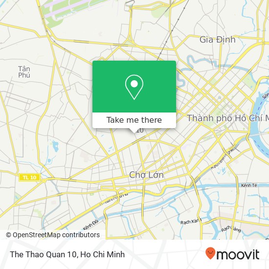 The Thao Quan 10 map