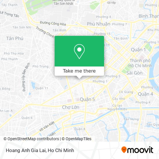 Hoang Anh Gia Lai map