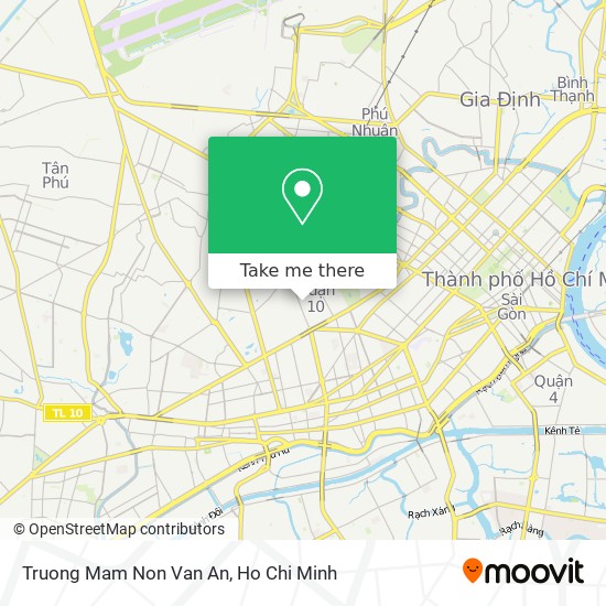 Truong Mam Non Van An map