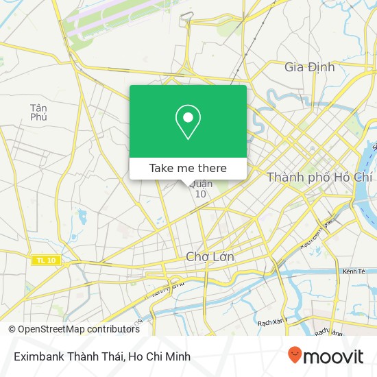 Eximbank Thành Thái map
