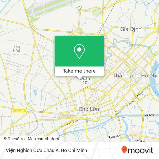 Viện Nghiên Cứu Châu Á map