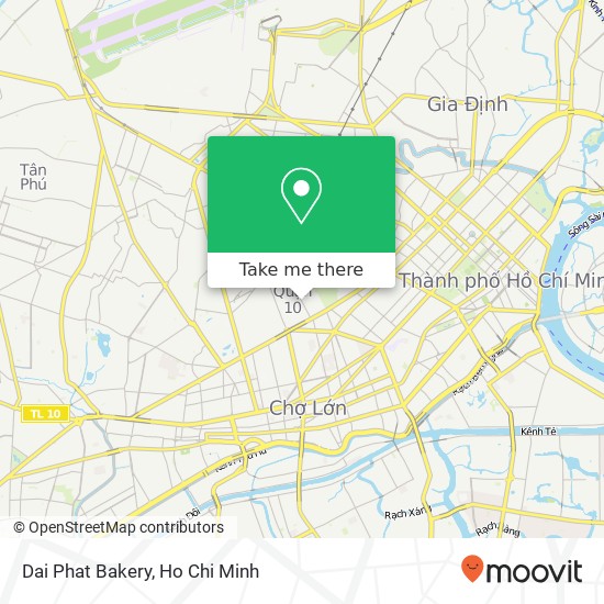 Dai Phat Bakery map