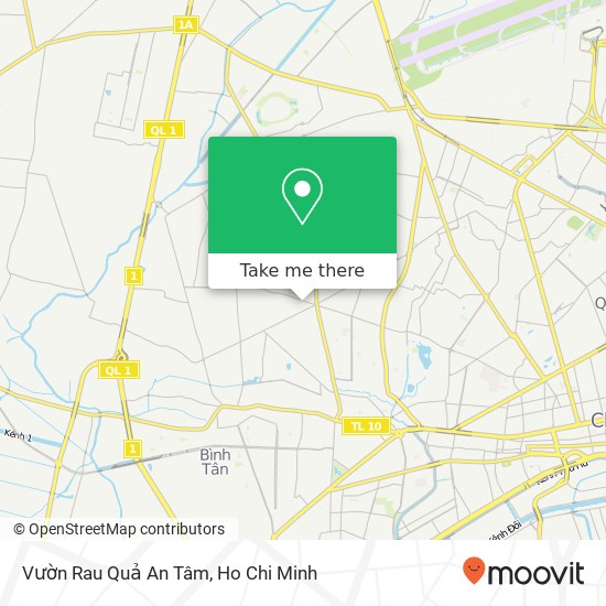 Vườn Rau Quả An Tâm map