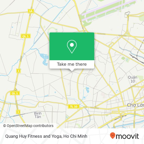 Quang Huy Fitness and Yoga map