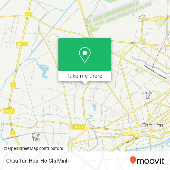 Chùa Tân Hoà map