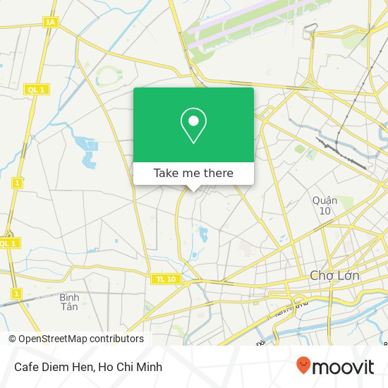 Cafe Diem Hen map