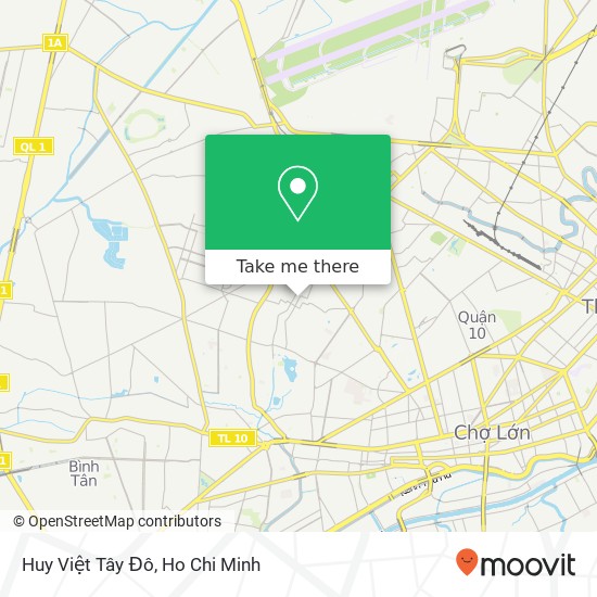 Huy Việt Tây Đô map