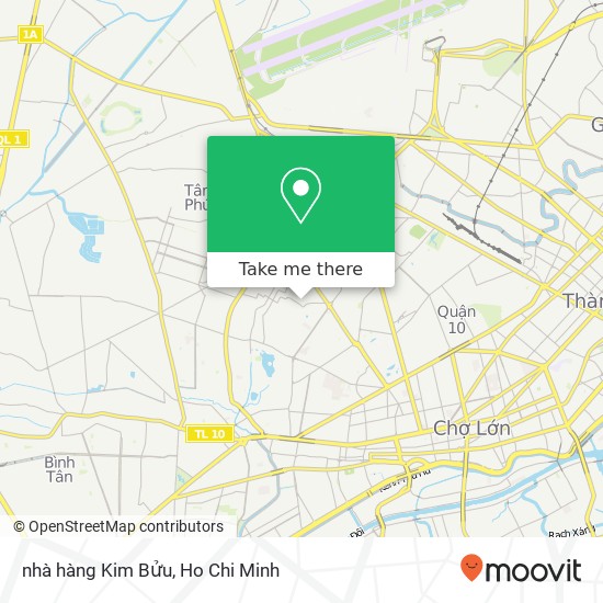 nhà hàng Kim Bửu map