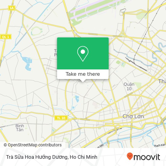 Trà Sữa Hoa Hướng Dương map