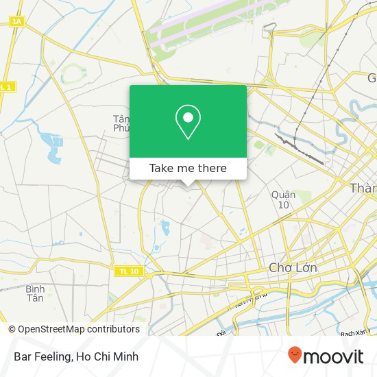 Bar Feeling map