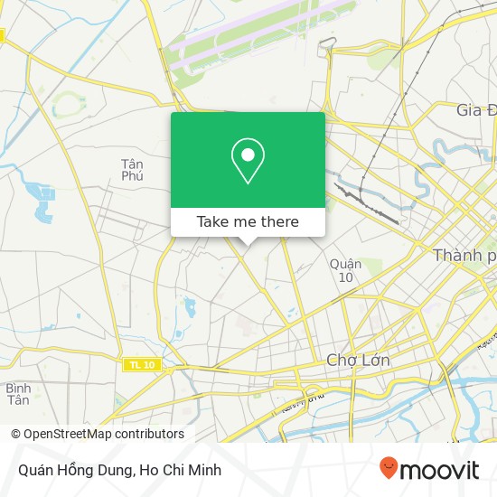 Quán Hồng Dung map