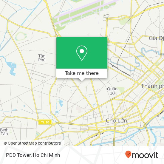 PDD Tower map